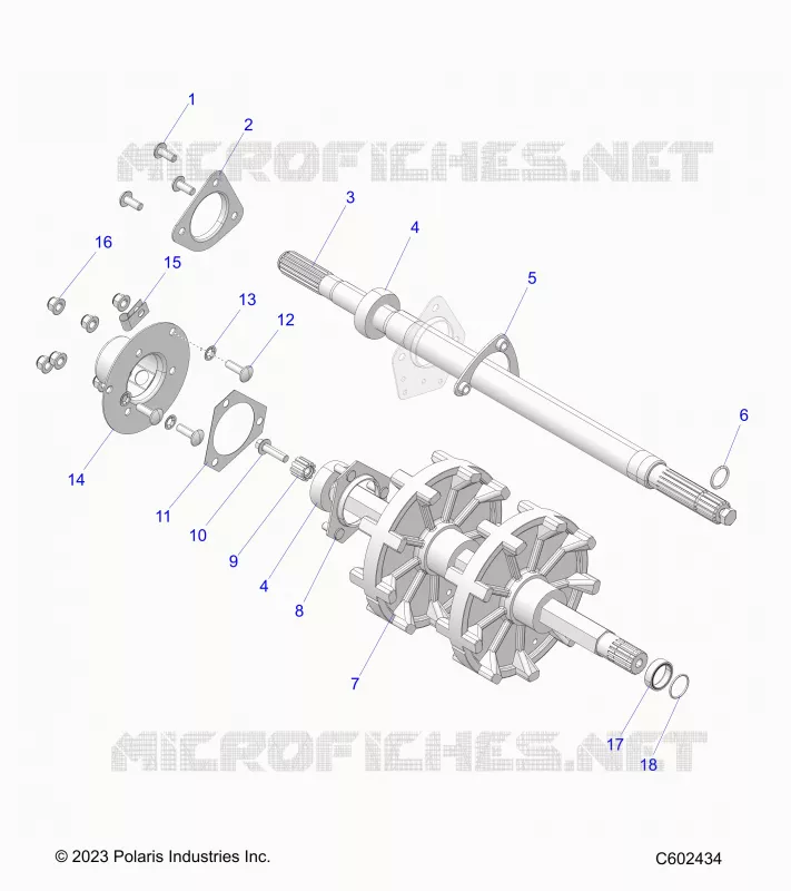 DRIVE TRAIN, JACKSHAFT AND ANTRIEBSWELLE