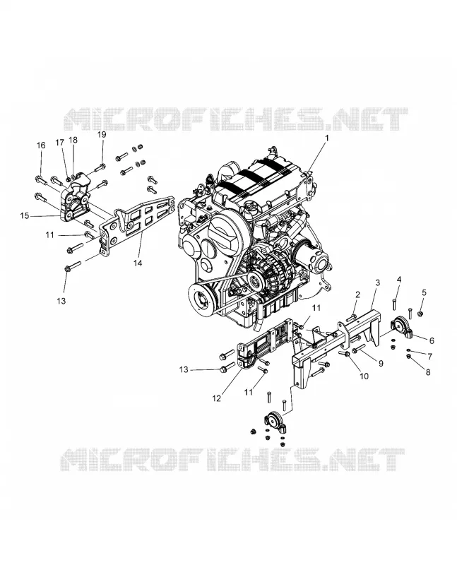 MOTOR, MOUNTING