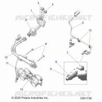 KRAFTSTOFFSYSTEM, RAIL, LINES AND THROTTLE BODY