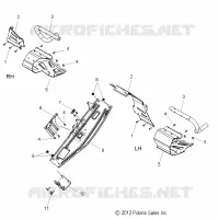 CHASSIS, CLUTCH GUARD AND FUßSTÜTZES
