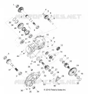 ANTRIEB, MAIN GETRIEBEGEHÄUSE INTERNAL COMPONENTS 1