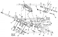 FRONT Drehmomentarm 600 XCR SP 0965677 and EUROPEAN 600 XCR SP E965677 (4932063206B013)