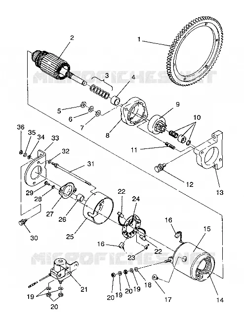 ANLASSER ASSEMBLY LITE DELUXE/0933431 (4922972297043A)