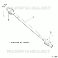 ANTRIEB, REAR PROP SHAFT