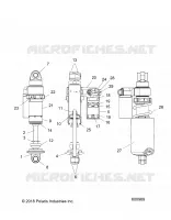 SUSPENSION, FRONT SHOCK TRACK (7044878)