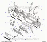 INSTRUMENTENTAFEL, LOWER