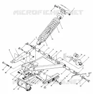 SWING ARM WELDMENT   FEDER  ASSEMBLY (4914761476021A)
