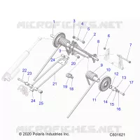 SUSPENSION, HINTER DREHMOMENTARM