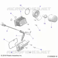 ENGINE, DIPSTICK &amp; OIL FILTER