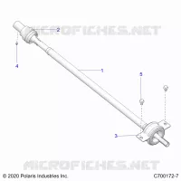 ANTRIEB, REAR PROP SHAFT