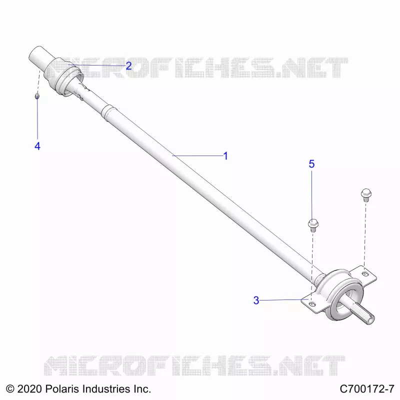ANTRIEB, REAR PROP SHAFT