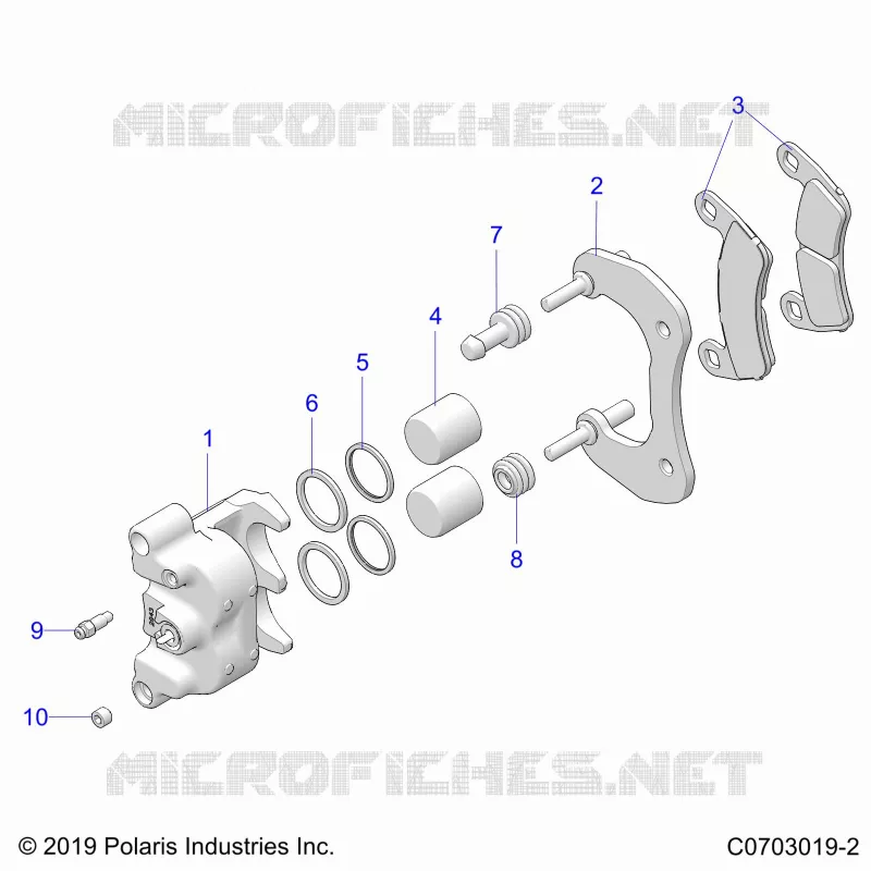 BRAKES, BREMSZANGE HINTEN