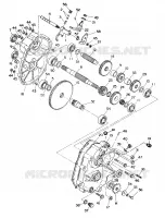GETRIEBEGEHÄUSE ASSEMBLY 350 2X4 / W927539 (4922882288025A)
