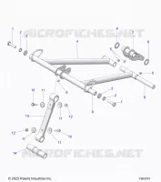 SUSPENSION, FRONT DREHMOMENTARM