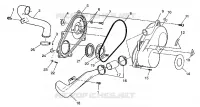 CLUTCH COVER MAGNUM 2X4 W97AA42A (4940704070B013)