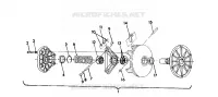 Antriebskupplung  WideTrak (4921302130027A)