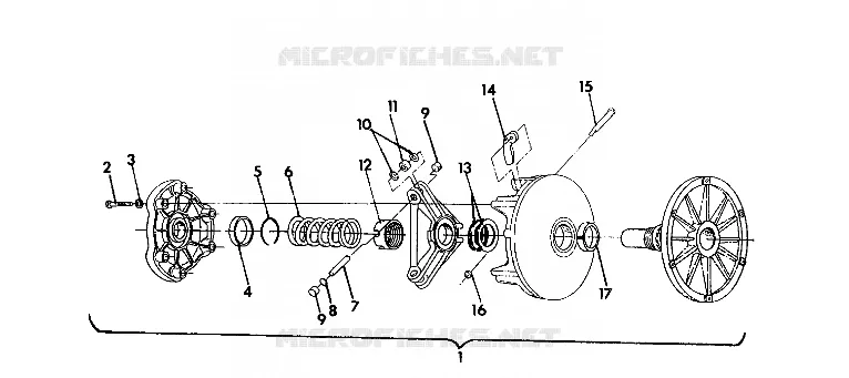 Antriebskupplung  WideTrak (4921302130027A)