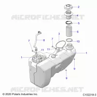 KRAFTSTOFFSYSTEM, FUEL TANK