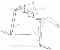 SPAT BRACKETS WITH BUMPER