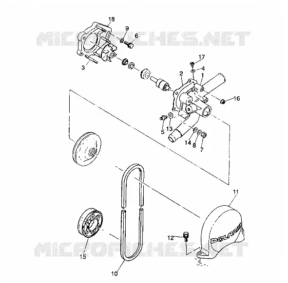 WASSERPUMPE 650 (4921312131042A)