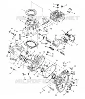 CRANKCASE AND ZYLINDER 6X6 400L W948740 (4926802680D005)