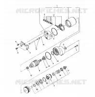 ANLASSER ASSEMBLY 250 6x6 / W928727 (4922842284047A)