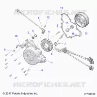ENGINE, STATOR AND FLYRAD