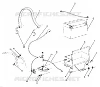 ELECTRIC START COMPONENTS Trail  ES and Deluxe (4916831683021A)