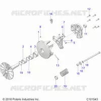 ANTRIEB, PRIMARY CLUTCH