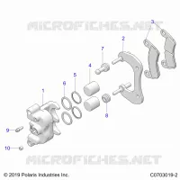 BRAKES, BREMSZANGE HINTEN