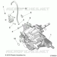 ANTRIEB, MAIN GEARCASE MOUNTING