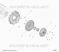 ENGINE, ÃŒBERTRAGUNG ADAPTOR AND FLEX PLATE 
