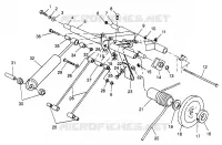 HINTER Drehmomentarm 600 XC 0971776 and EUROPEAN 600 XC E971776 (4937933793B012)