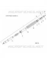 FRONT SUSPENSION STRUT, HD