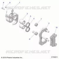 BRAKES, HINTERSATTELS