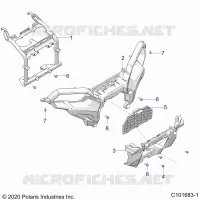 FRONTSTOSSSTANGE AND MOUNTING