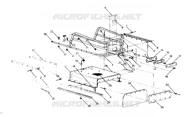 RACK   TUNNEL EXTENSION SUPERTRAK (4921292129014A)