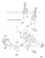 ENGINE, KURBELWELLE AND BEARINGS