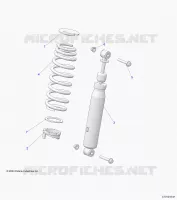 SUSPENSION, FRONT SHOCK MOUNTING