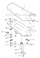 SITZ ASSEMBLY SL 750 / B934070 (4924752475007A)