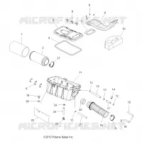 MOTOR, LUFTEINLASS SYSTEM