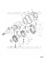 MOTOR, MAIN BEARING CASE