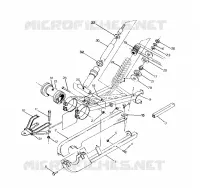 Hinterradschwinge   SCHOCK 250 6x6 / W928727 (4922842284029A)