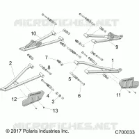 FRONT SUSPENSION CONTROL ARMS
