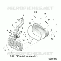ANTRIEB, CLUTCH COVER AND DUCTING