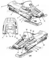 DECALS 440 XCR 0941760 (4925182518007A)