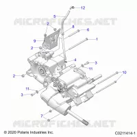 ANTRIEB, MAIN GEARCASE MOUNTING