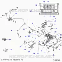 ELEKTRIC, MAIN WIRE HARNESS