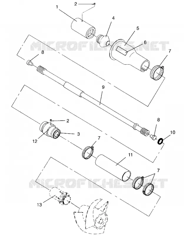 FAHRSYSTEM SLX 780 B954287 (4933953395B002)