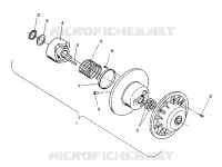 angetriebene Kupplungs ASSEMBLY WIDETRAK / 0932064 (4922982298024A)
